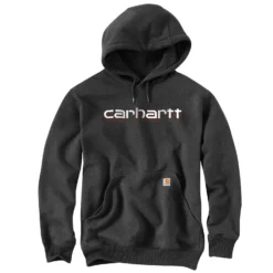 Carhartt Men's Rain Defender Loose Fit Midweight Logo Graphic Sweatshirt