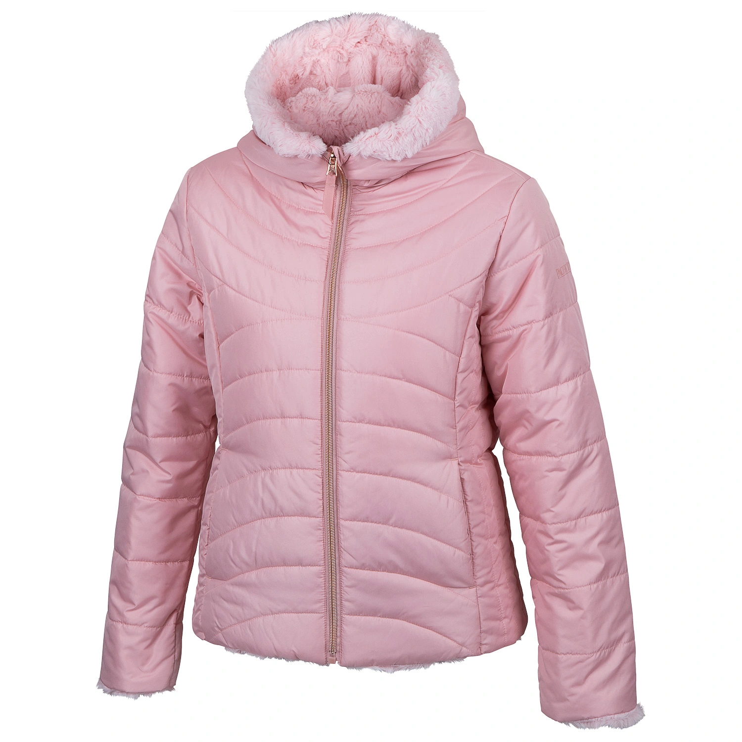 Pacific Trail Girls' Quilted Reversible Jacket