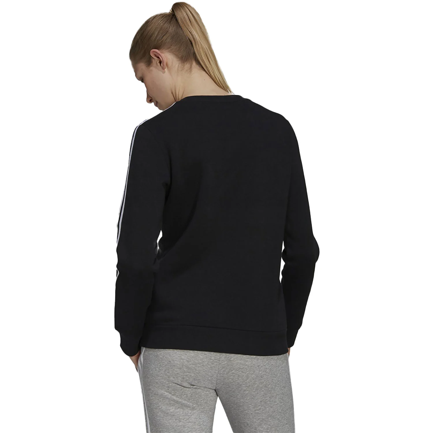 Adidas Women's Essential Crew Fleece Pullover - Image 2