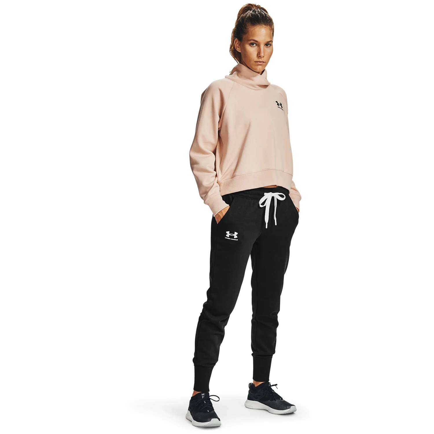 Under Armour Women's Rival Fleece Joggers - Image 2