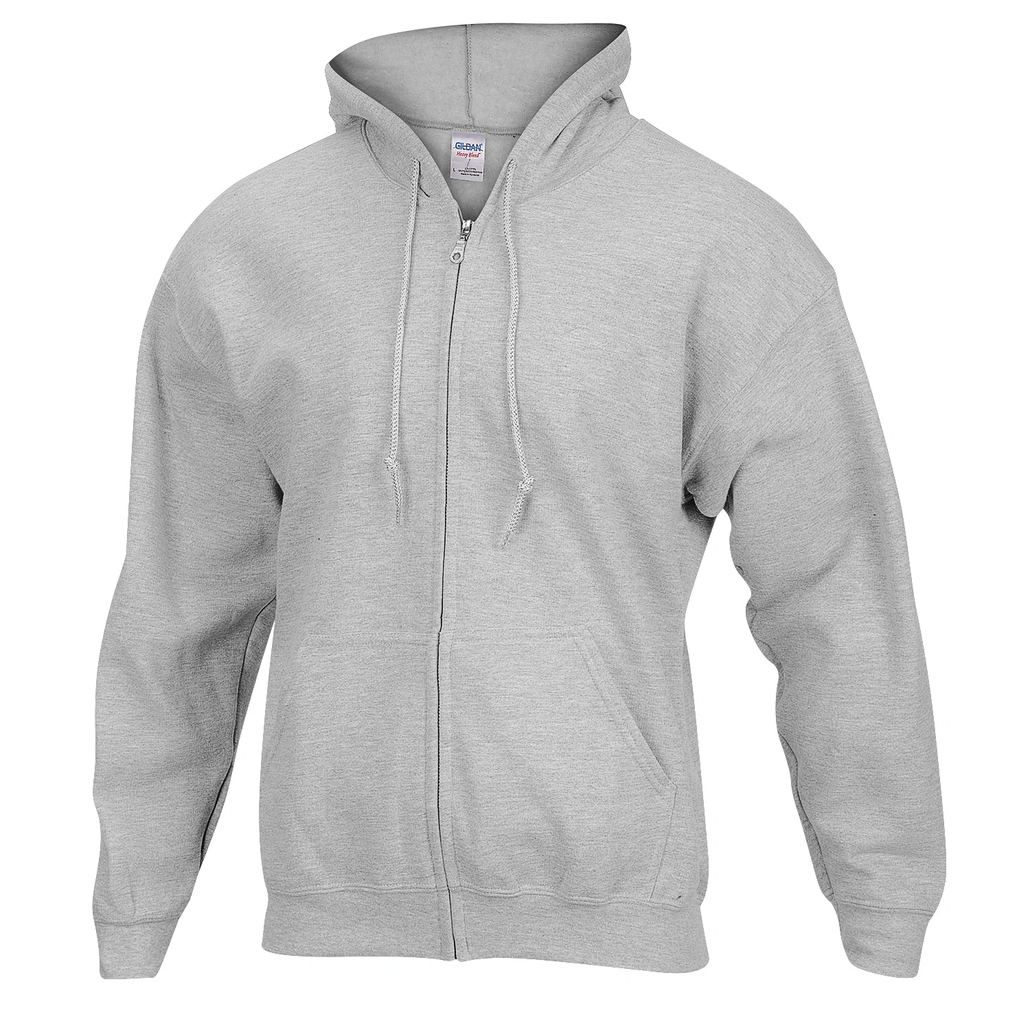 Gildan Men's Full-Zip Hoodie Sweatshirt