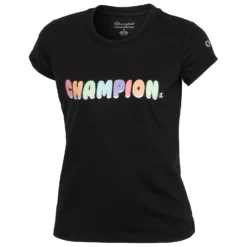 Champion Girls' Rainbow Short-Sleeve Graphic Tee