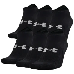 Under Armour Training Cotton 2.0 No Show Socks - 6-Pack