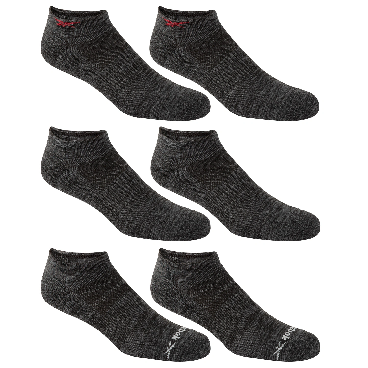 Reebok Men's Vector Low-Cut Socks - 6-Pack