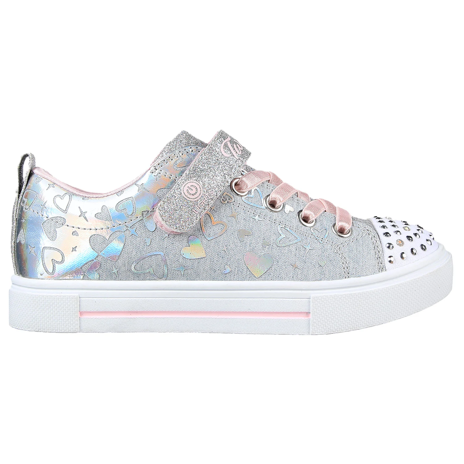 Skechers Twinkle Sparks Heather Charm Girls' Lifestyle Shoes