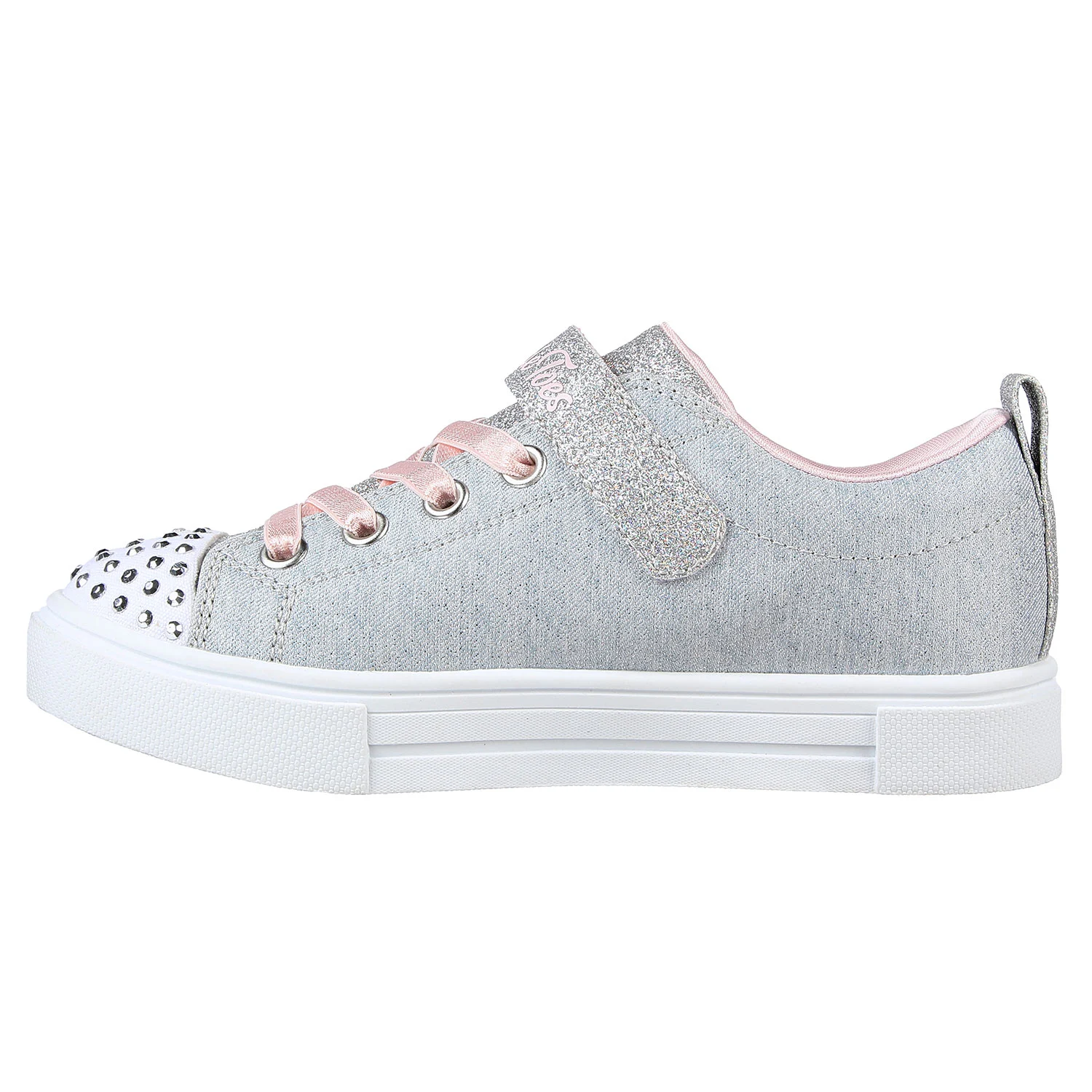 Skechers Twinkle Sparks Heather Charm Girls' Lifestyle Shoes - Image 3
