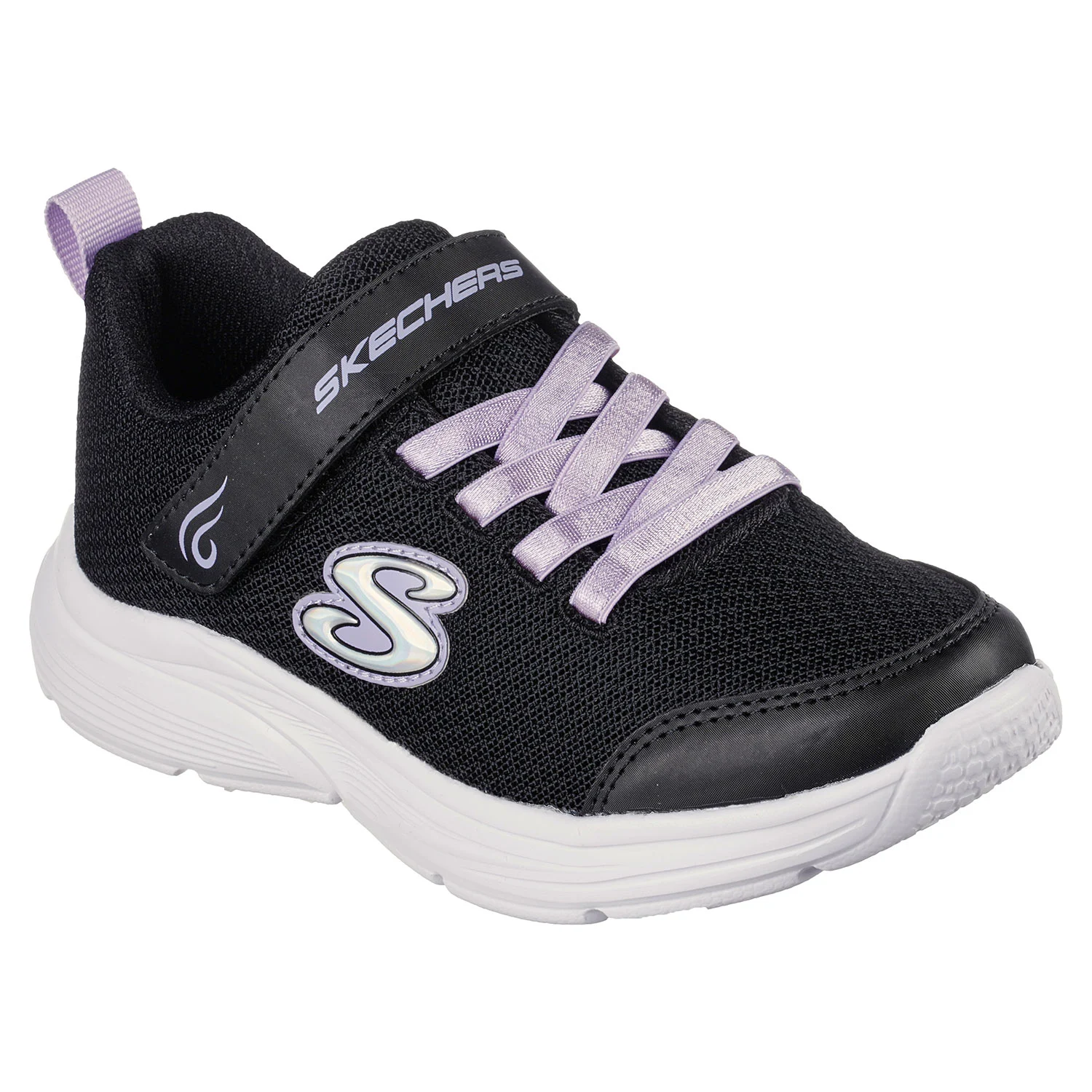 Skechers Wavy Lites - Blissfully Free Girls' Running Shoes - Image 3