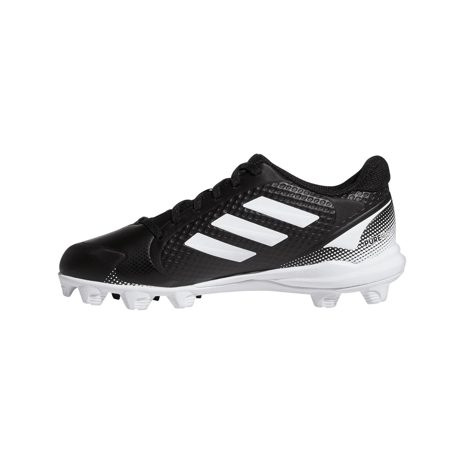 Adidas PureHustle 2 MD Jr. Softball Cleats - Image 2