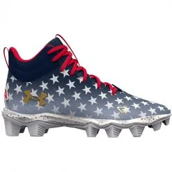 Under Armour Spotlight Franchise RM Jr. USA Football Cleats