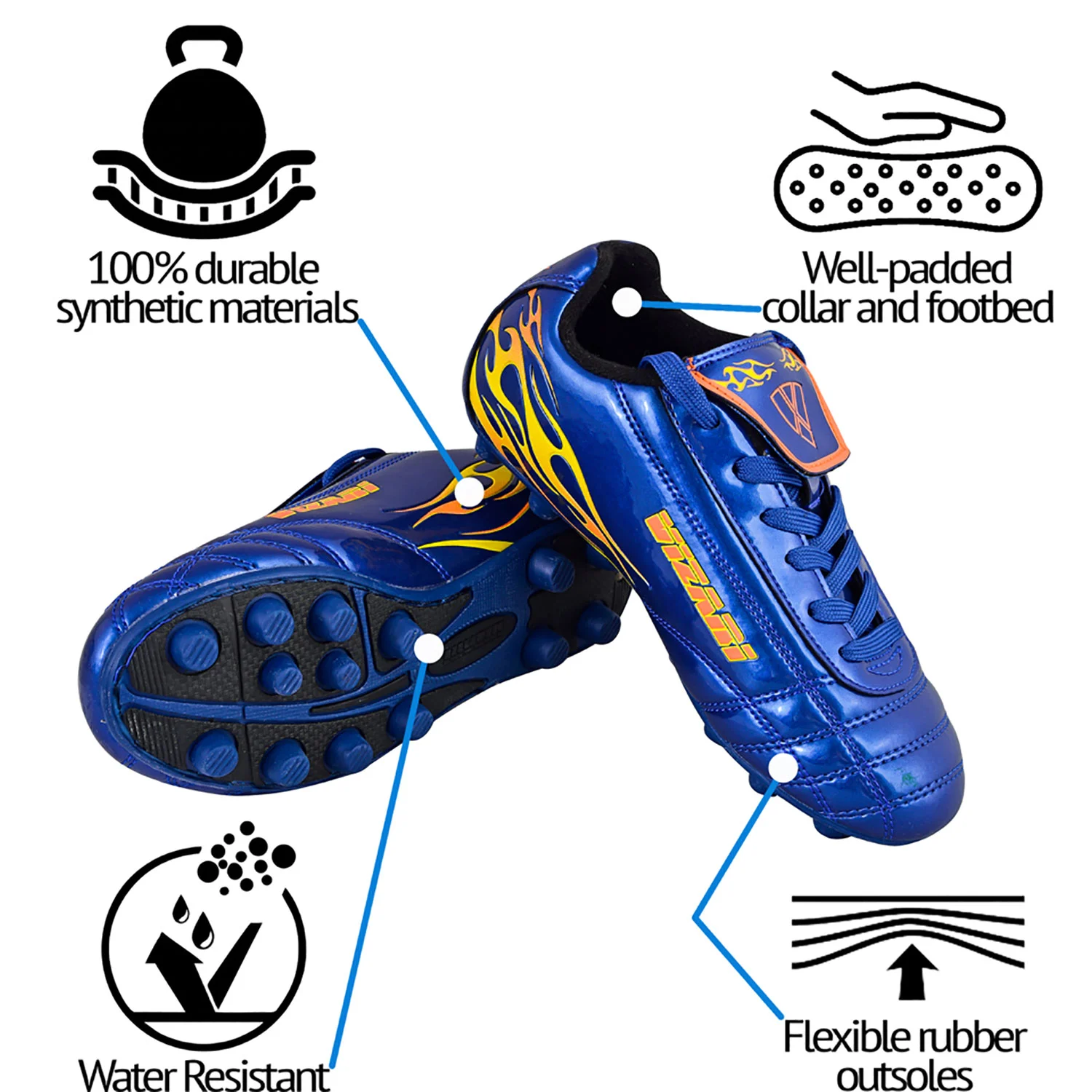 Vizari Blaze Jr. Soccer Cleats - Image 3
