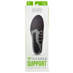 Sof Sole Men's Full-Length Orthotic Insoles