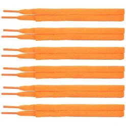 Sof Sole 45" Athletic Flat Neon Orange Shoelaces