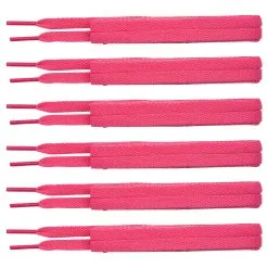 Sof Sole 45" Athletic Flat Hot Pink Shoelaces
