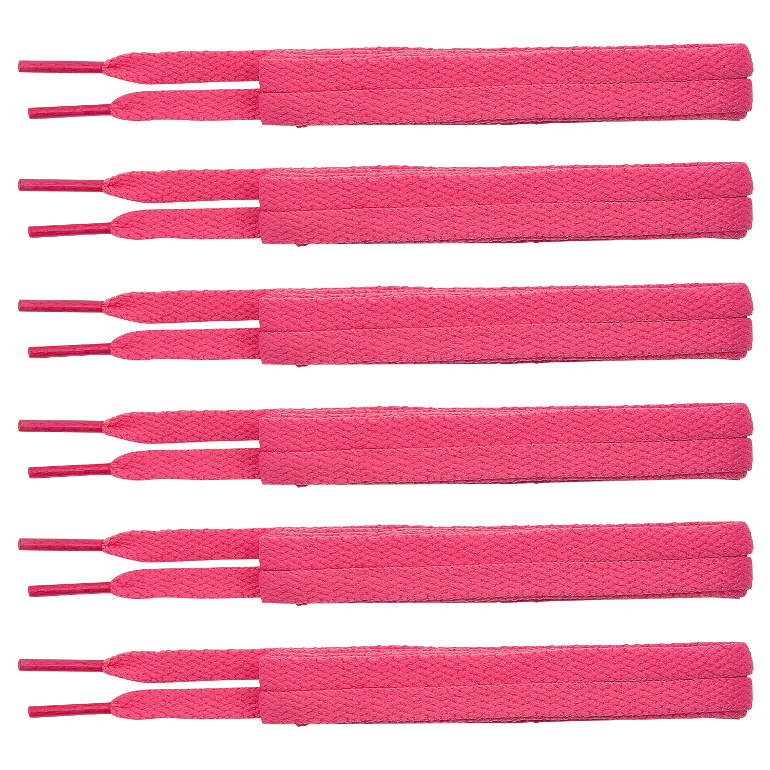 Sof Sole 45" Athletic Flat Hot Pink Shoelaces