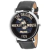 Disney Mickey Vintage Since 1928 Poster Black Men's Watch